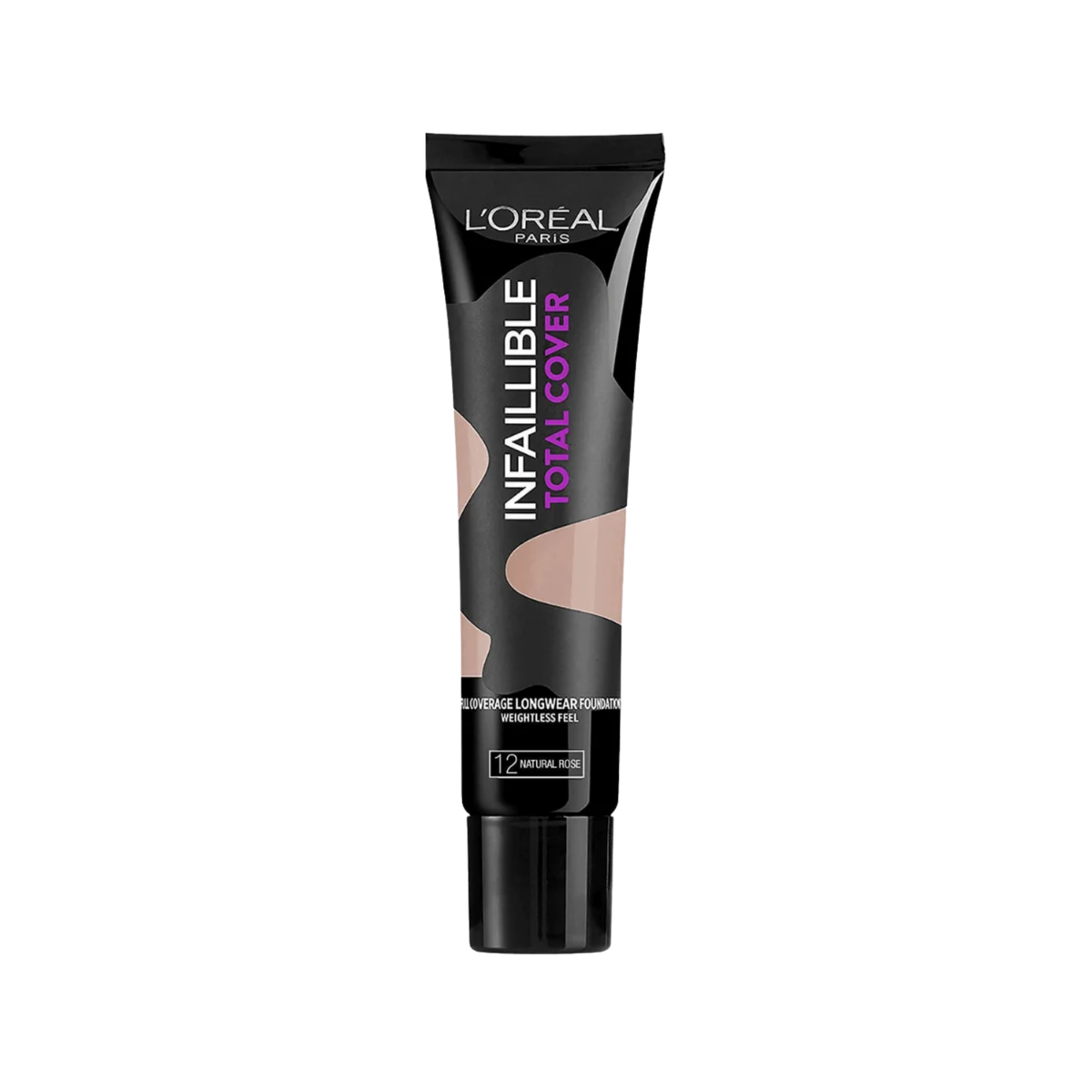 L'Oreal Paris Infallible Total Cover Foundation 12 Natural Rose 50ml