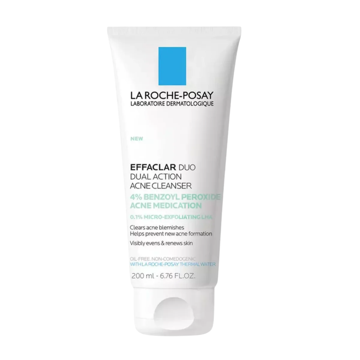 La Roche-Posay Effaclar Duo Dual Action Acne Face Cleanser with 4% Benzoyl Peroxide