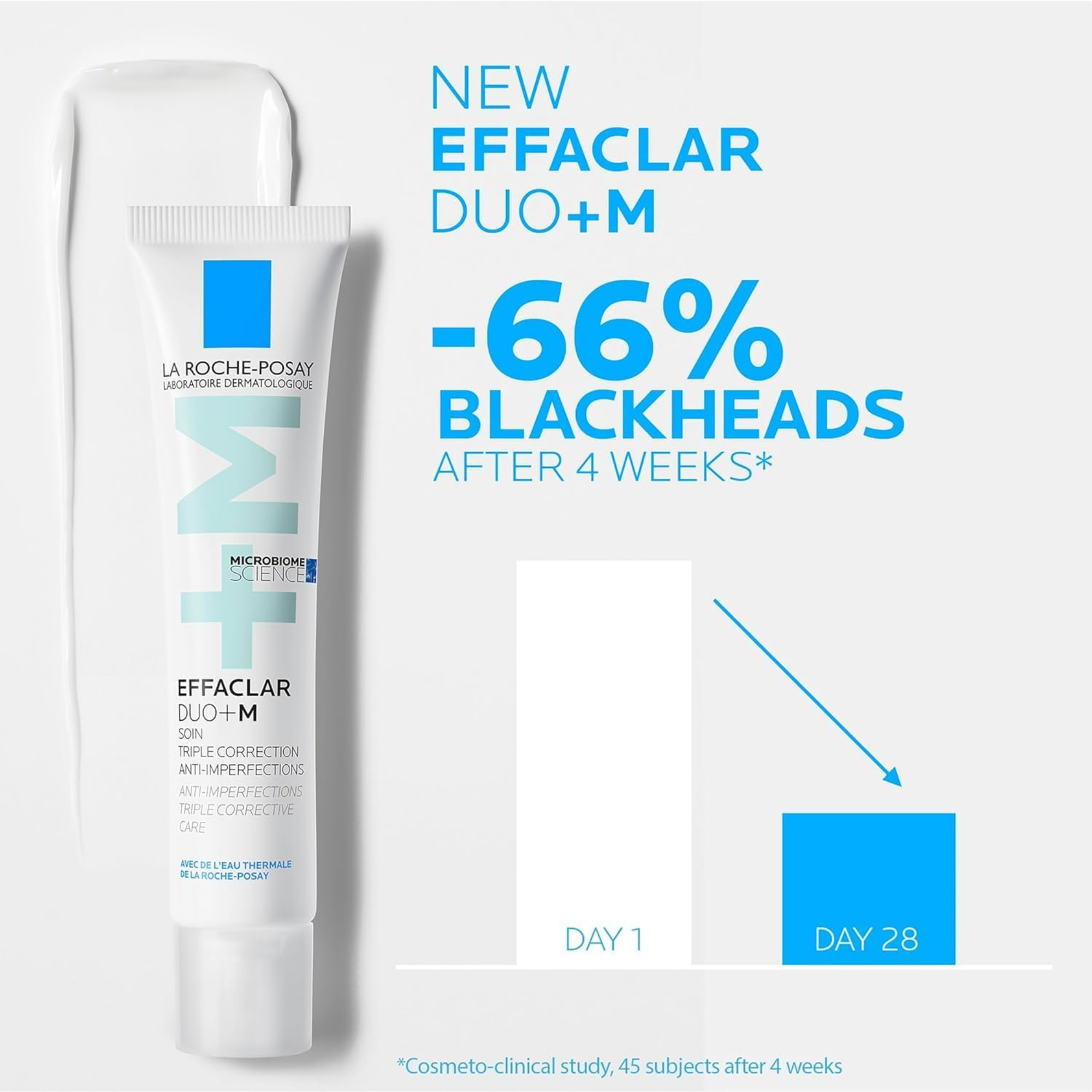 La Roche Posay Effaclar Duo+M Soin Anti Acne Moisturiser 40ml