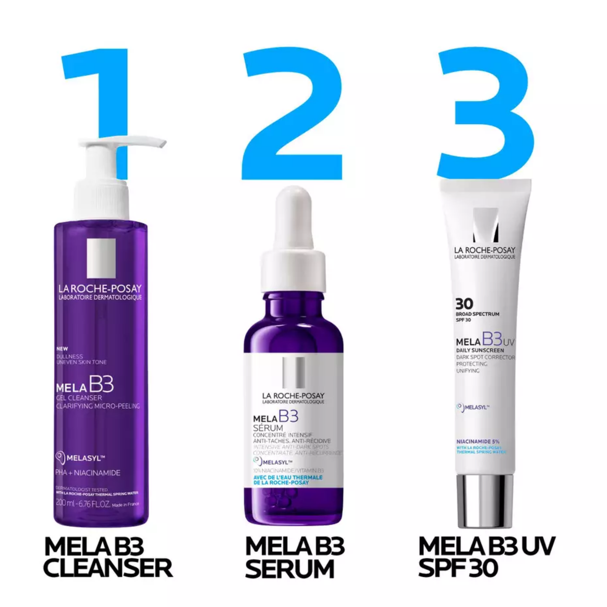 La Roche Posay Mela B3 Facial Gel Cleanser With Melasyl + Niacinamide
