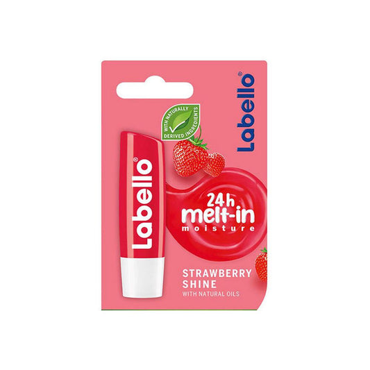 Labello 24h Melt In Moisture Lip Balm Strawberry 4.8gm - TheSkinFit