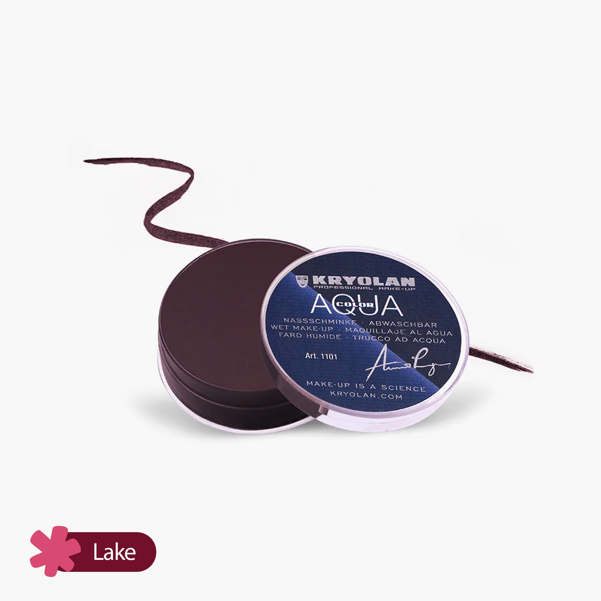 Kryolan Aquacolor Cake Liner Lake 8ml