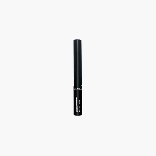 Lamel Liquid Long-Lasting Eyeliner With Soft Brush 401 Carbon Black 4ml