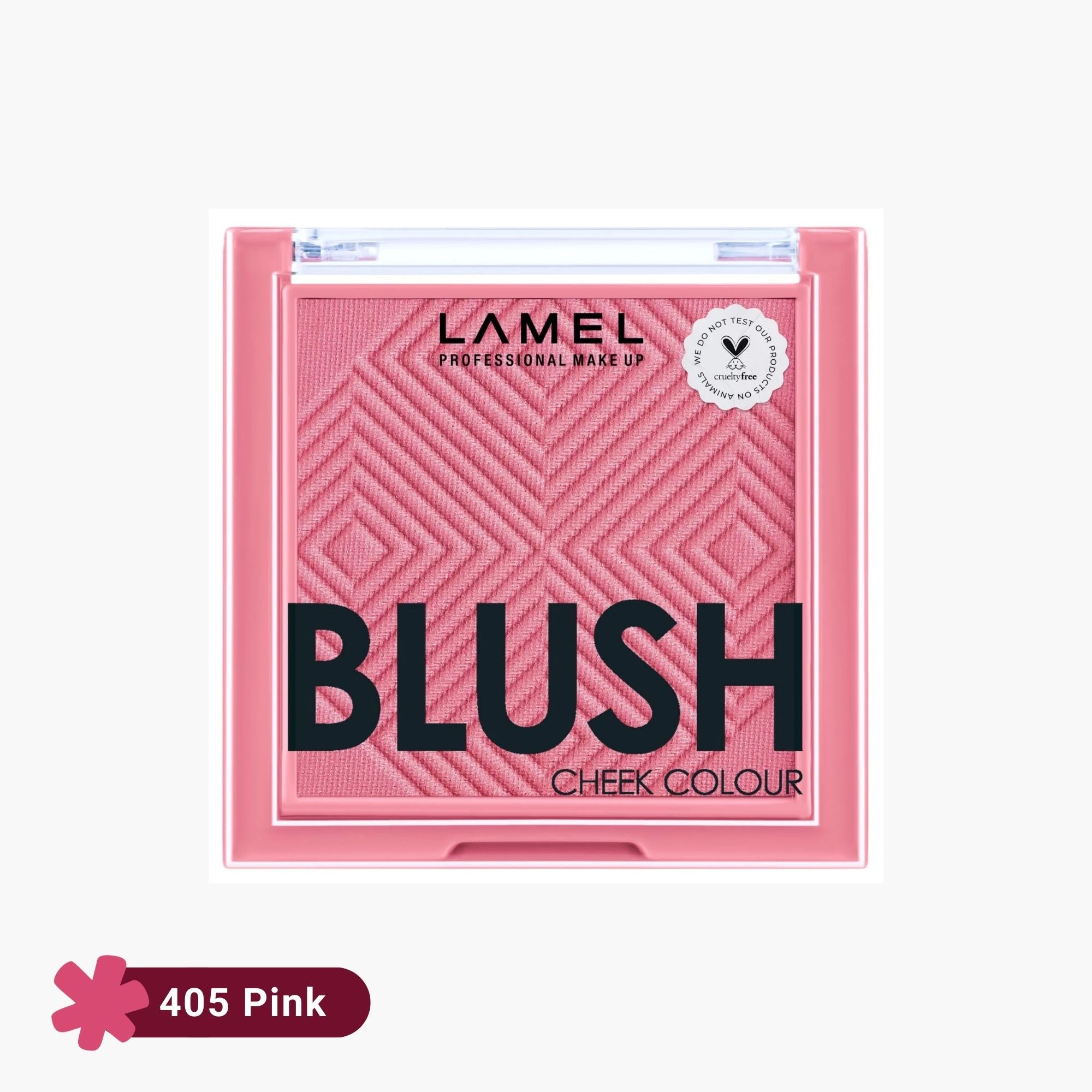 Lamel Blush Cheek Colour 405 Pink 3.8gm