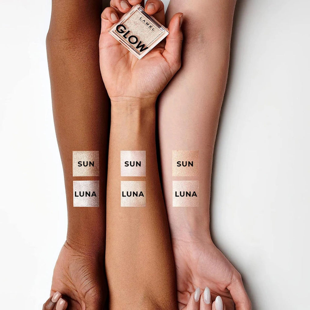 Lamel Glow Highlighter 401 Luna 3.8gm