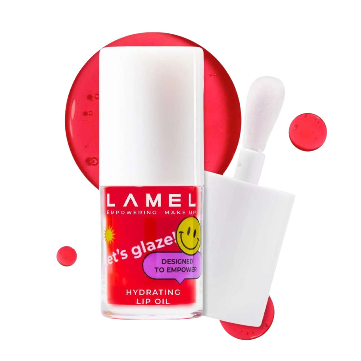 Lamel Lets Glaze Hydrating Lip Oil 403 Sweet Cherry 4ml