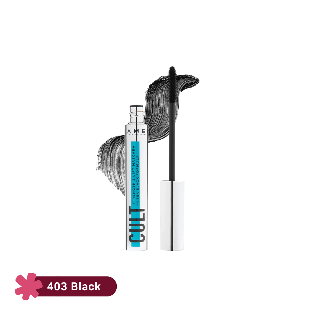 Lamel Cult Strength & Lift Mascara Ultra Black Formula 403 Black 10ml