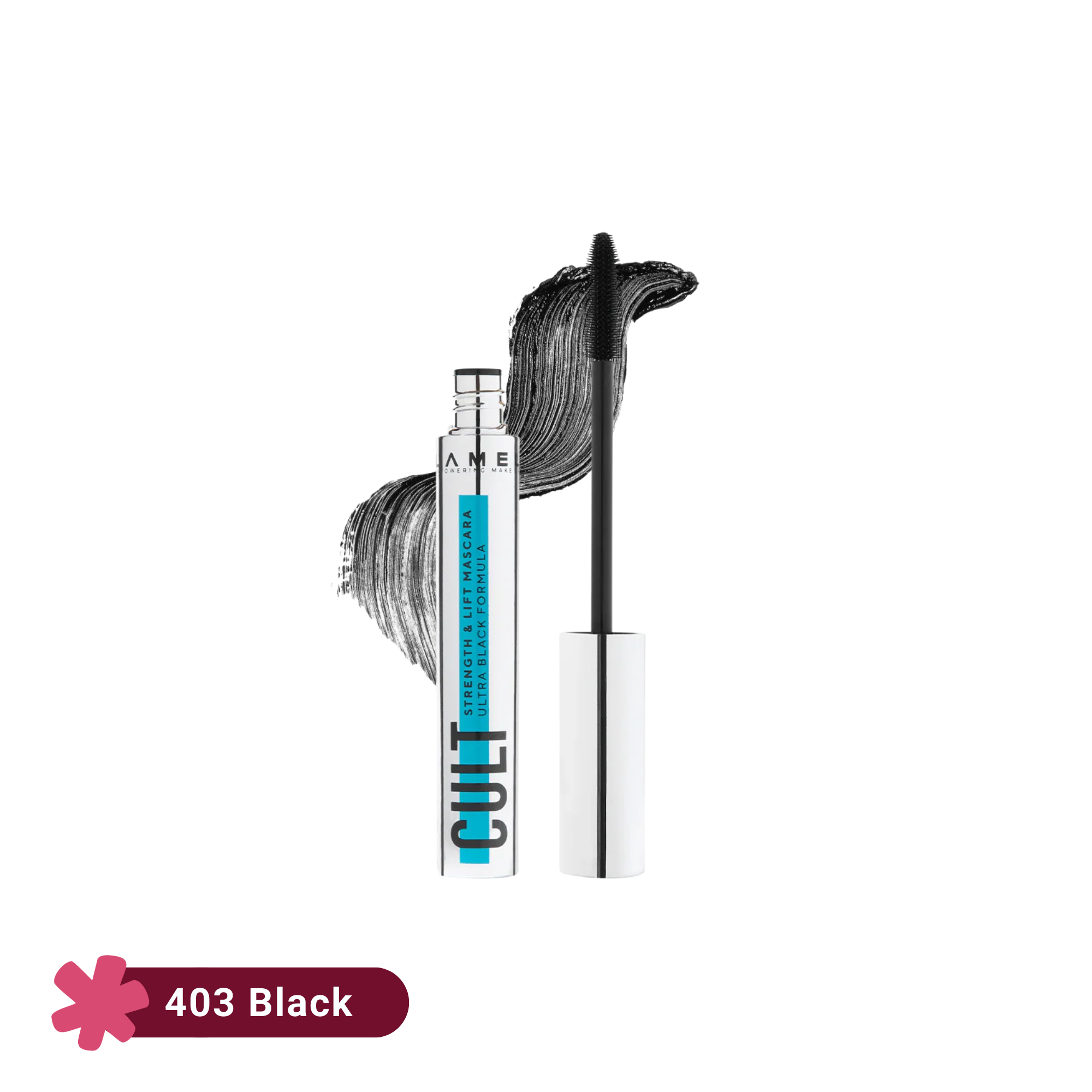 Lamel Cult Strength & Lift Mascara Ultra Black Formula 403 Black 10ml