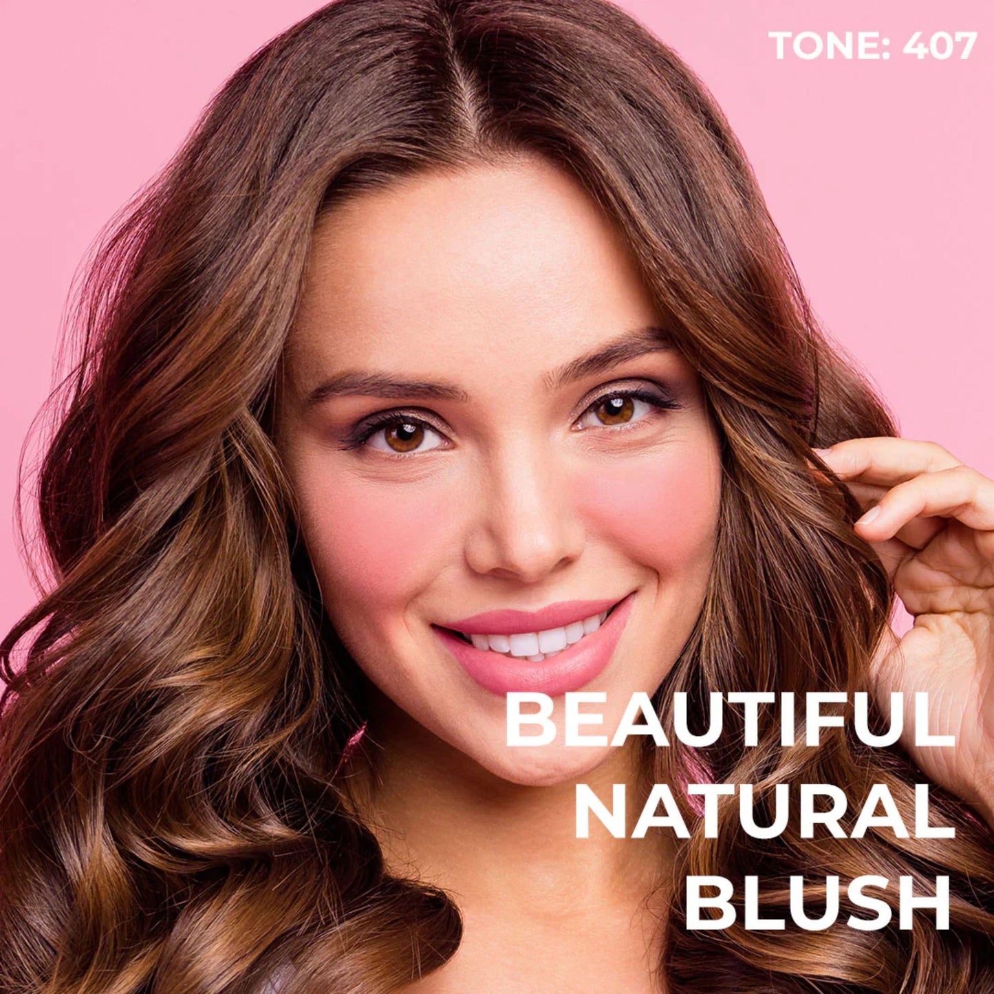 Lamel Blush Cheek Colour 407 Apricot 3.8gm