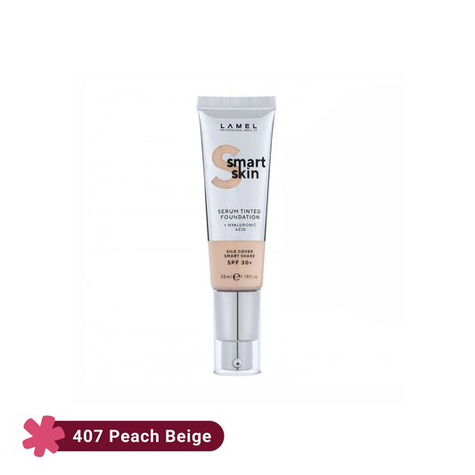 Lamel Smart Skin Serum Tinted Foundation SPF30+ 407 Peach Beige 35ml