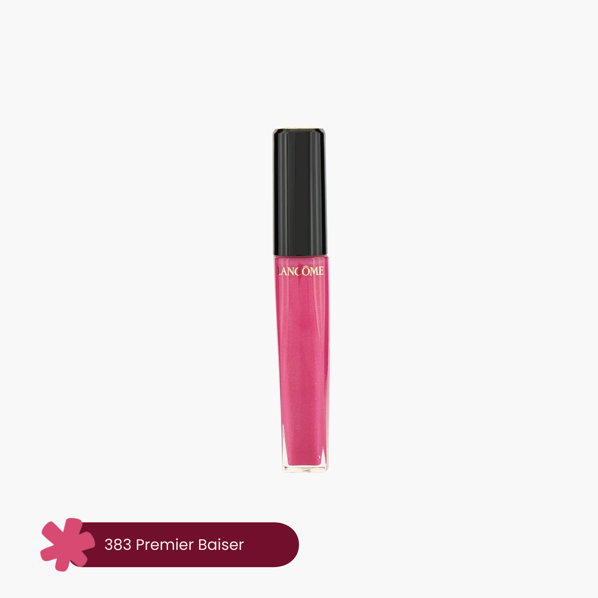 Lancome L'Absolu Gloss Sheer Mirror Shine Pearly Lip Gloss 383 Premier Baiser 8ml
