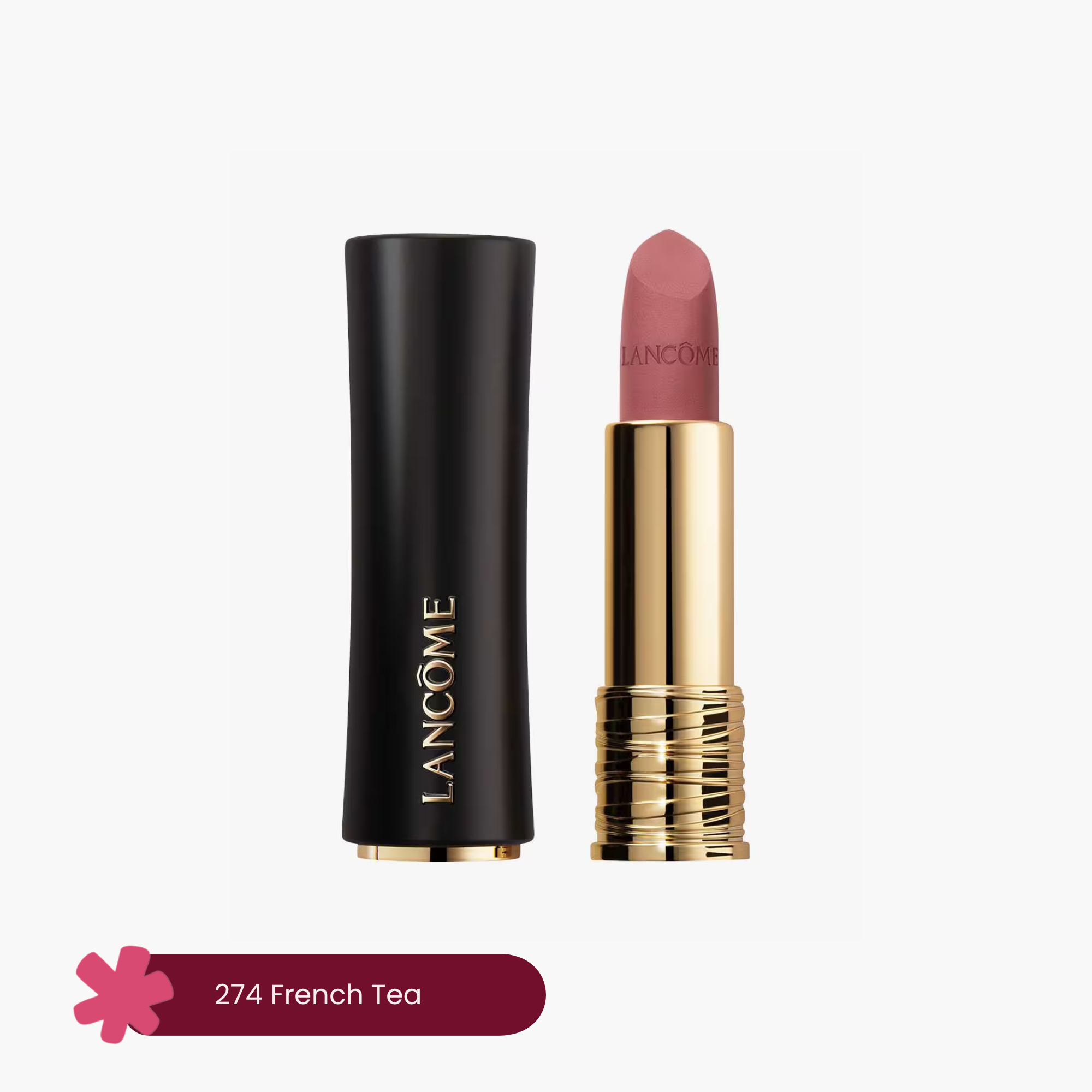 Lancome L'Absolu Rouge Drama Matte Lipstick 274 French Tea 3.4gm