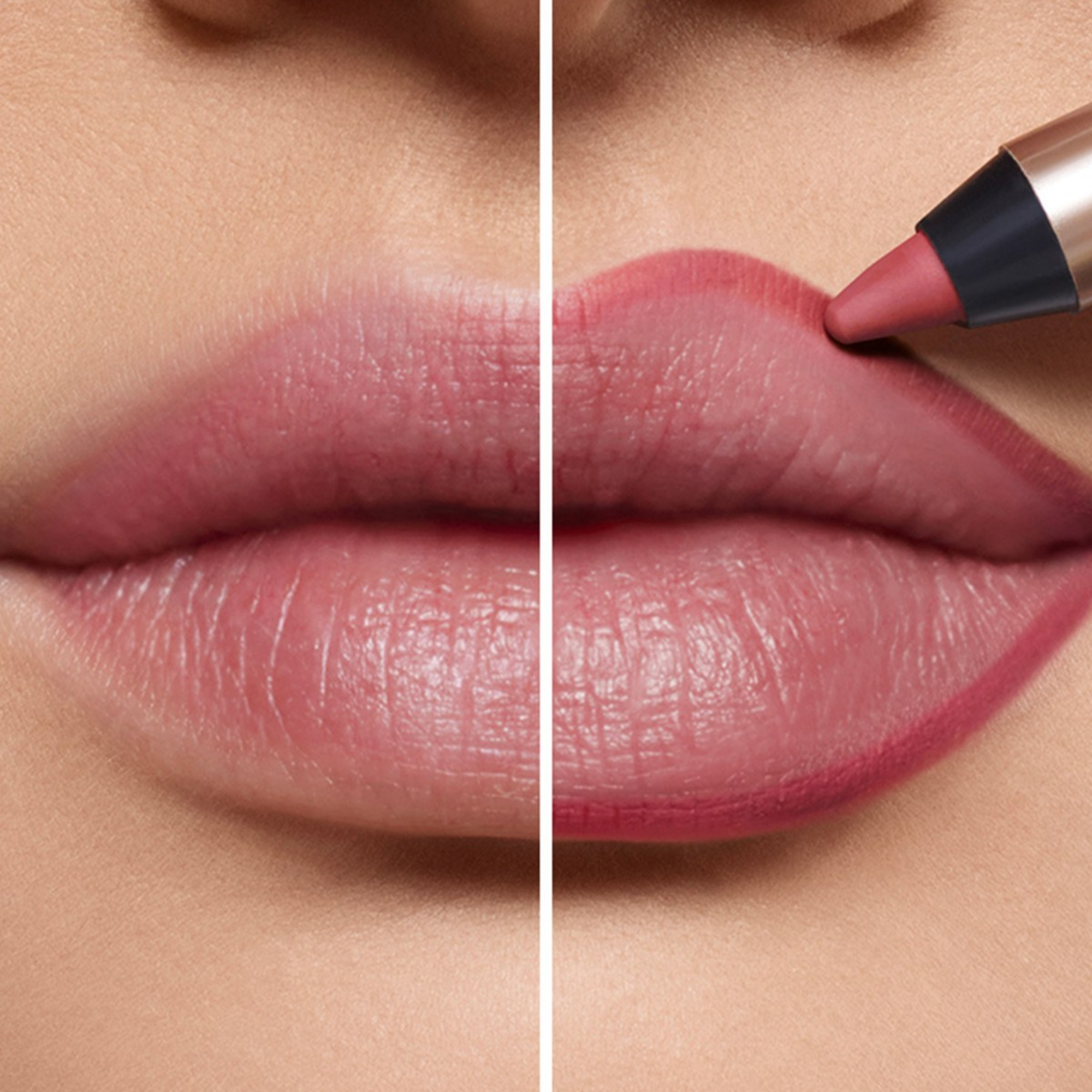 Lancome Lip Idole Liner 26 Bon't Be Chai 1.2gm Before | After Image