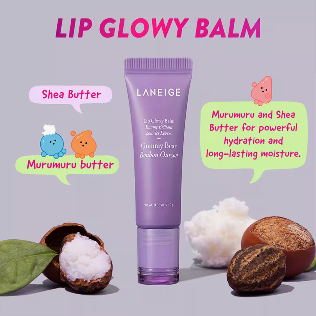 Laneige Lip Glowy Balm Gummy Bear Without Box 10gm