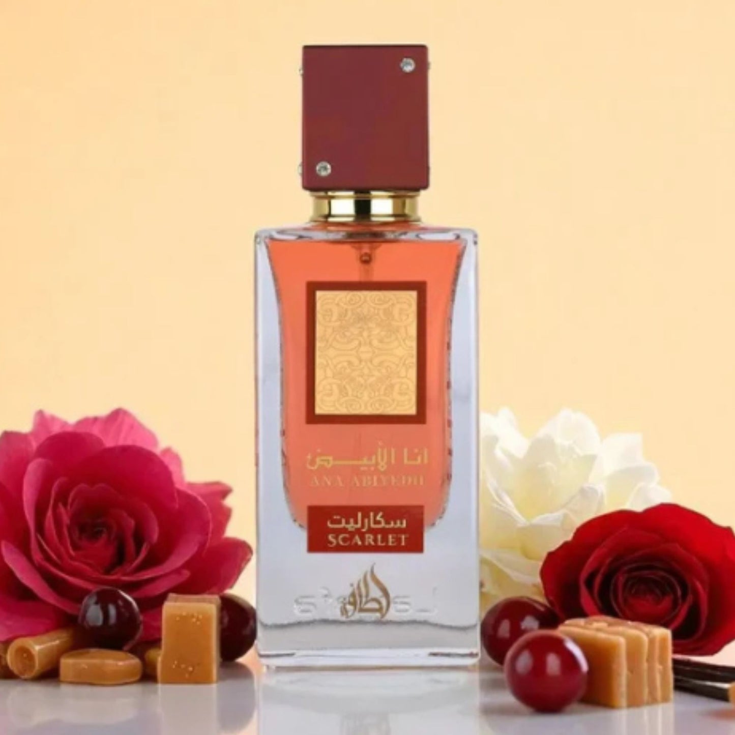 Lattafa Ana Abiyedh Scarlet Eau De Parfum For Women 100ml