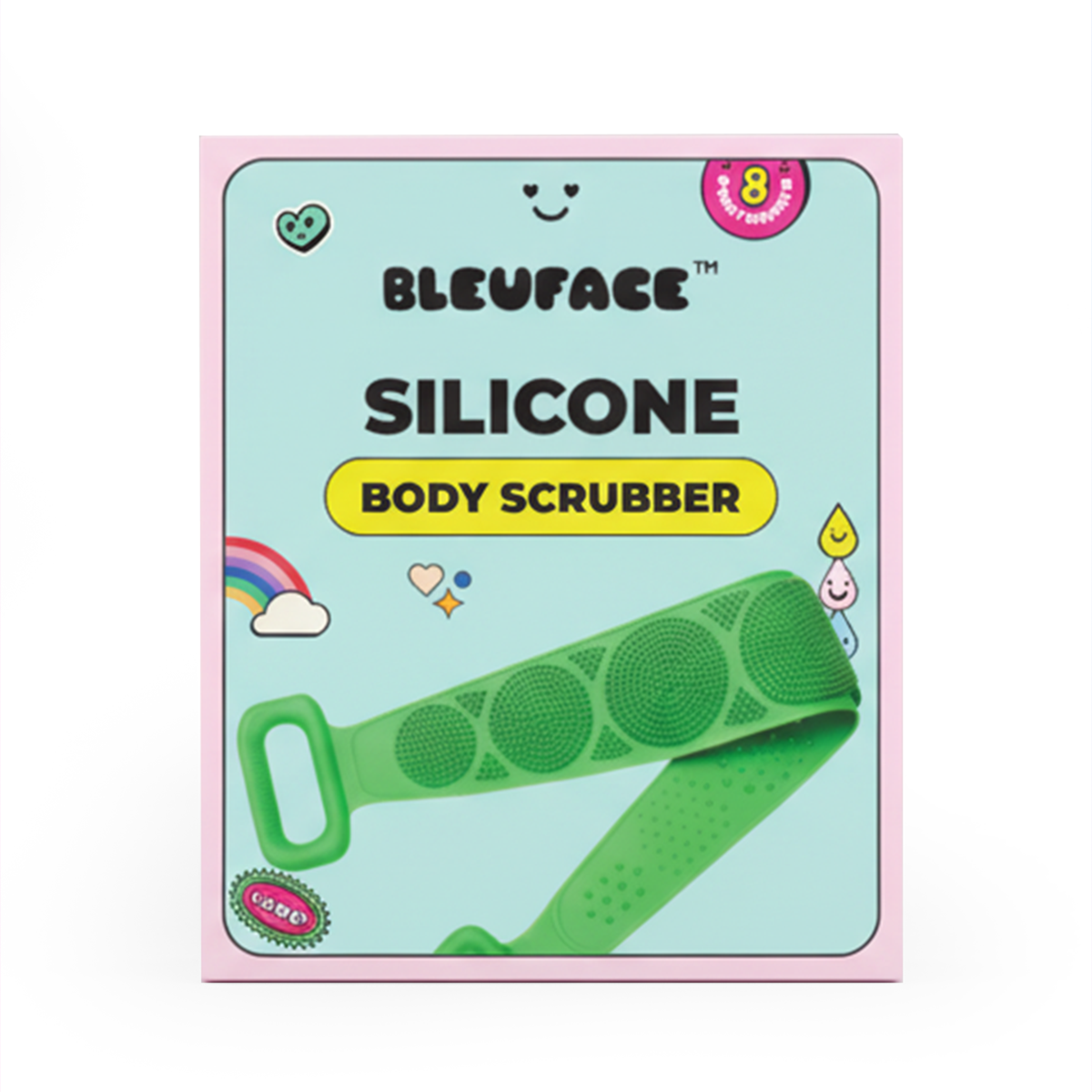 Bleuface Silicone Back Scrubber