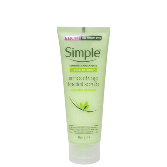 Simple Smoothing Facial Scrub 75ml - TheSkinFit