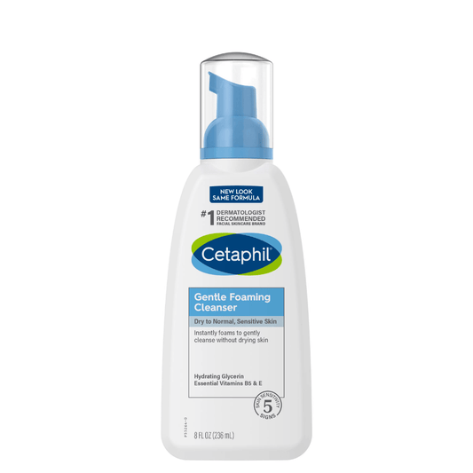 Gentle Foaming Cleanser For Dry to Normal Skin 236ml - TheSkinFit
