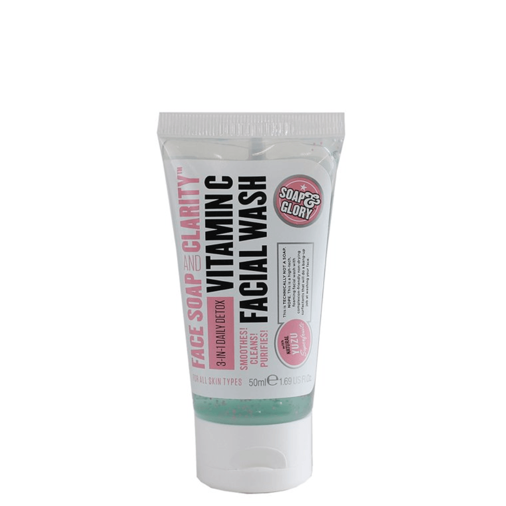 Soap & Glory Face Soap And Clarity Vitamin C Facial Wash 50ml