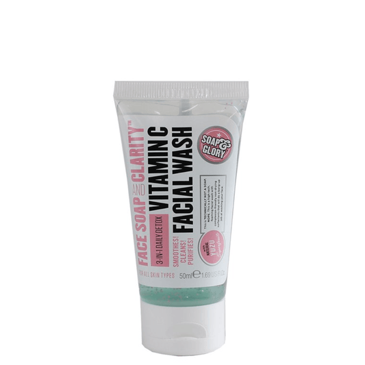 Soap & Glory Face Soap And Clarity Vitamin C Facial Wash 50ml - TheSkinFit