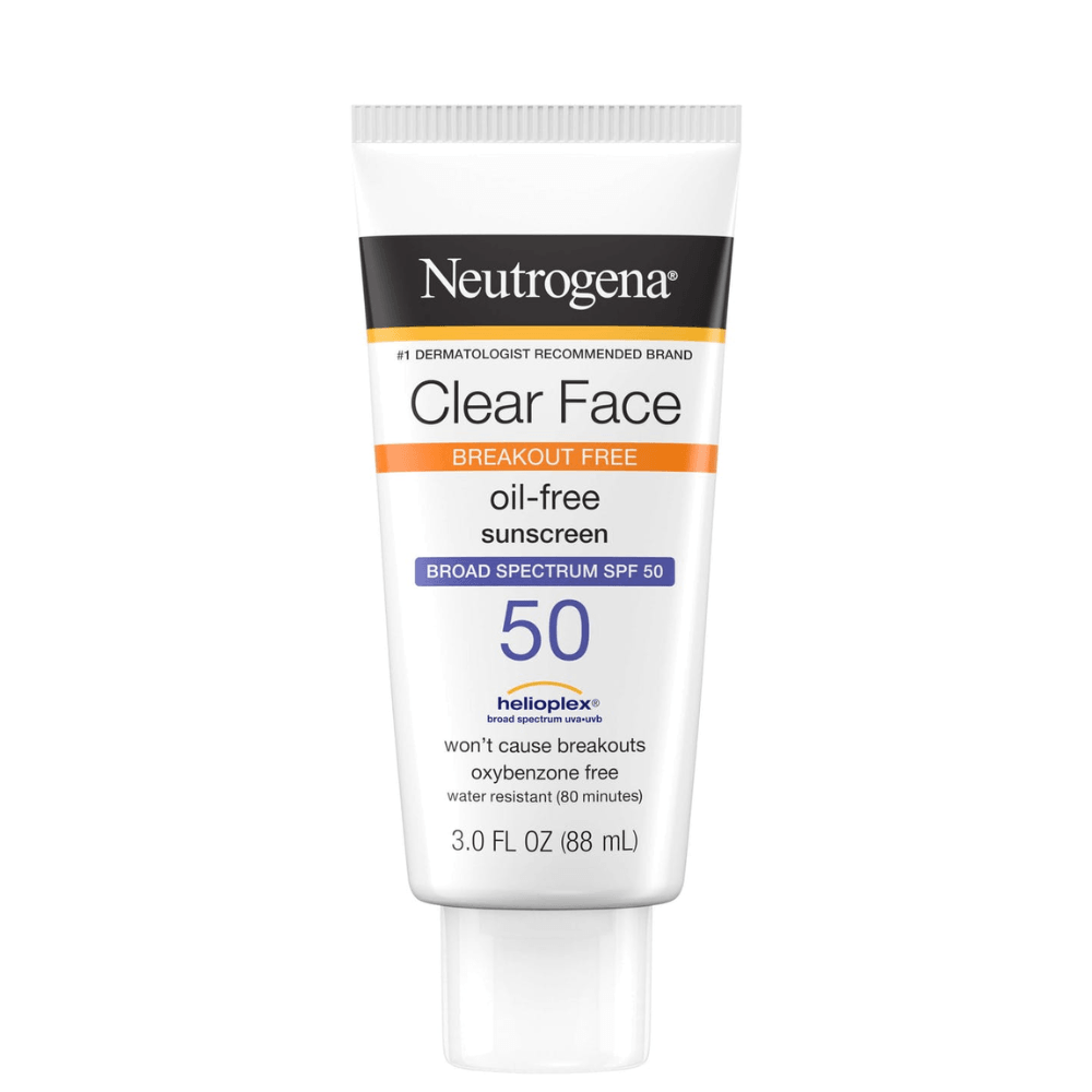 Neutrogena Clear Face Sunscreen Lotion SPF50 88ml
