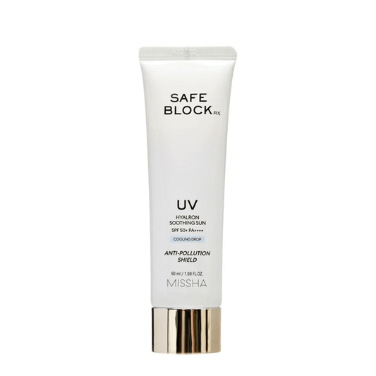 Missha Safe Block Rx Hyalron Soothing Sun Cooling Drop 50ml - TheSkinFit