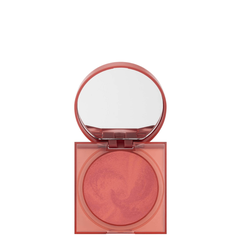 Huda Beauty Glowish Cheeky Vegan Blush Powder 04 Charming Cherry 2.5gm - TheSkinFit