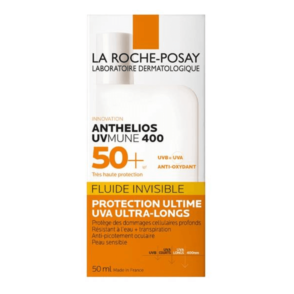La Roche-Posay Anthelios Uvmune 400 Invisible Fluid Fragrance Free SPF50+ 50ml - TheSkinFit