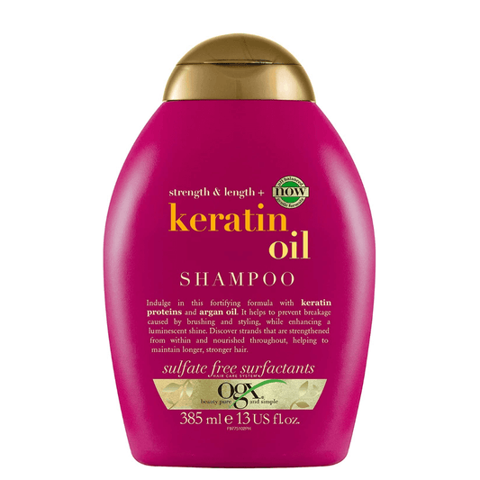 Ogx Shampoo Strength & Length+ Keratin Oil 88ml - TheSkinFit