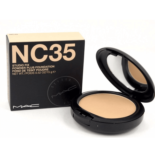 Mac Studio Fix Powder Plus Foundation Nc35 - TheSkinFit