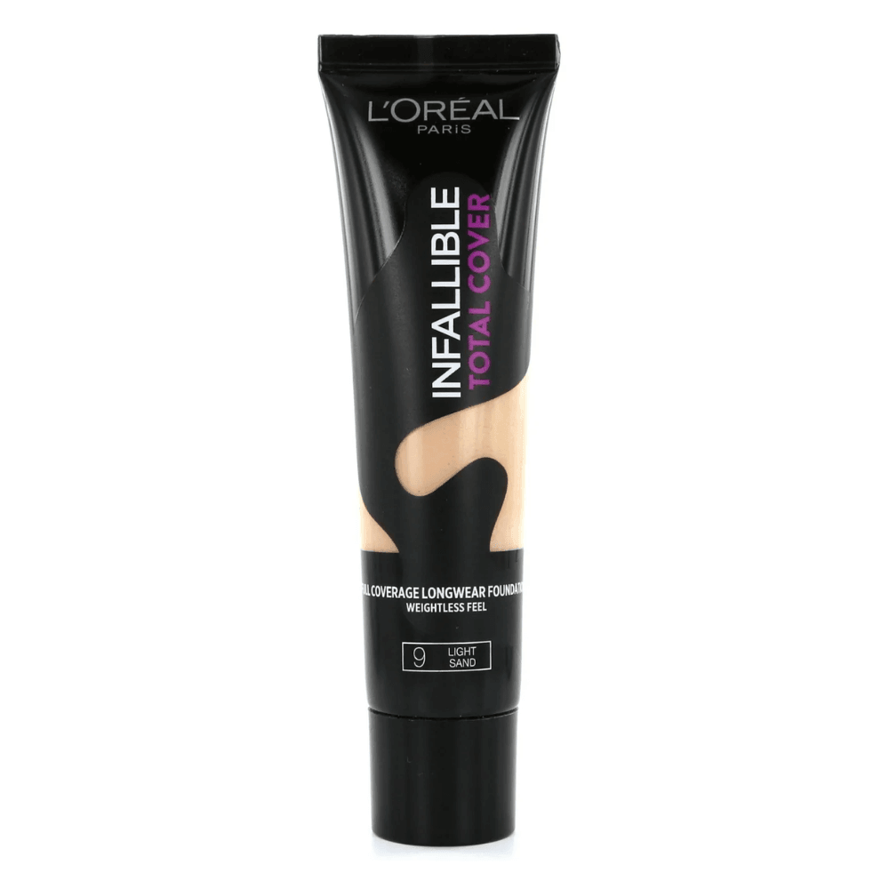 L'Oreal Paris Infallible Total Cover Foundation 09 Light Sand 30ml