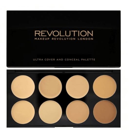 Makeup Revolution Cover and Conceal Palette Light 50ml - TheSkinFit
