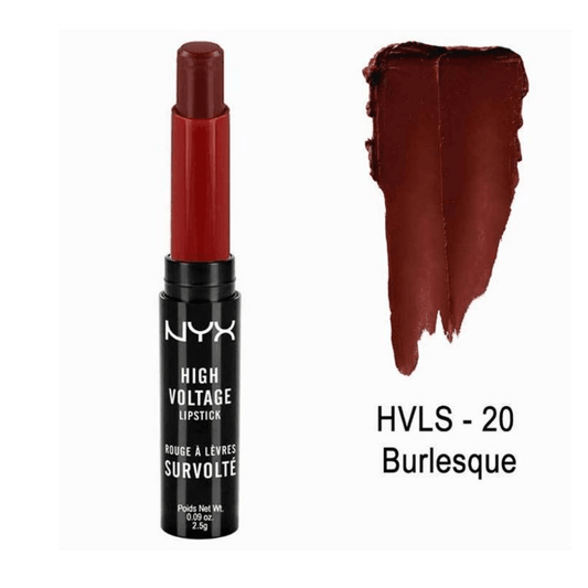 NYX High Voltage Lipstick 20 Burlesque 2.5gm - TheSkinFit