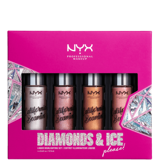Nyx Diamonds & Ice Please Shimmer Body Oil 50ml - TheSkinFit
