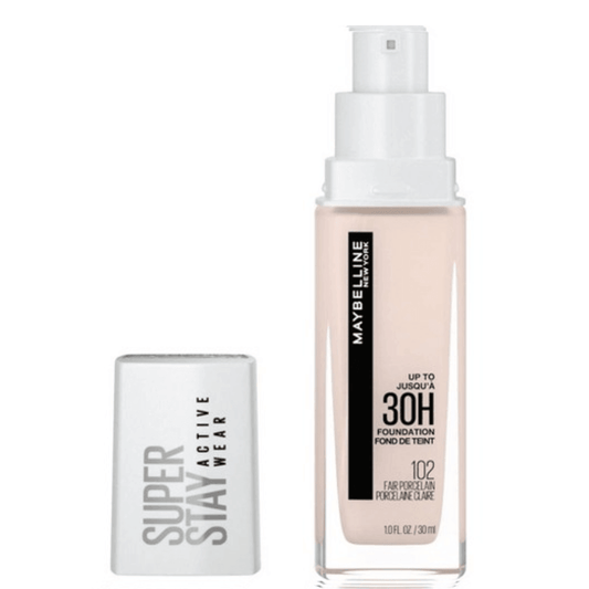 Maybelline Super Stay Full Coverage Liquid Foundation 102 Fair Porcelain 15ml - TheSkinFit