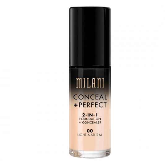Milani Conceal + Perfect 2-IN-1 Foundation 00 Light Natural - TheSkinFit