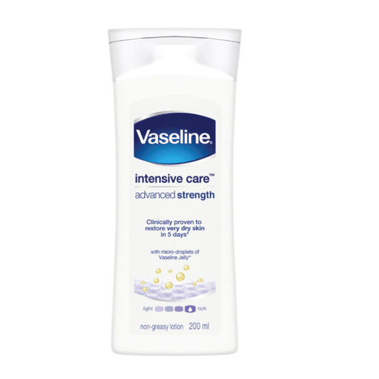 Vaseline Lotion Intensive Care Advance Strength 200ml - TheSkinFit