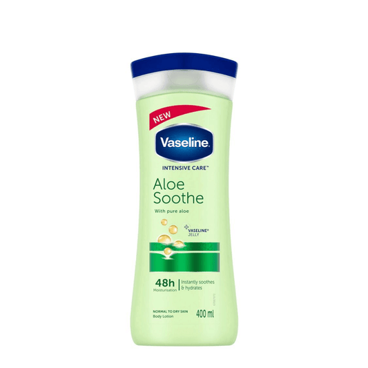 Vaseline Lotion Intensive Care Aloe Soothe 400ml - TheSkinFit