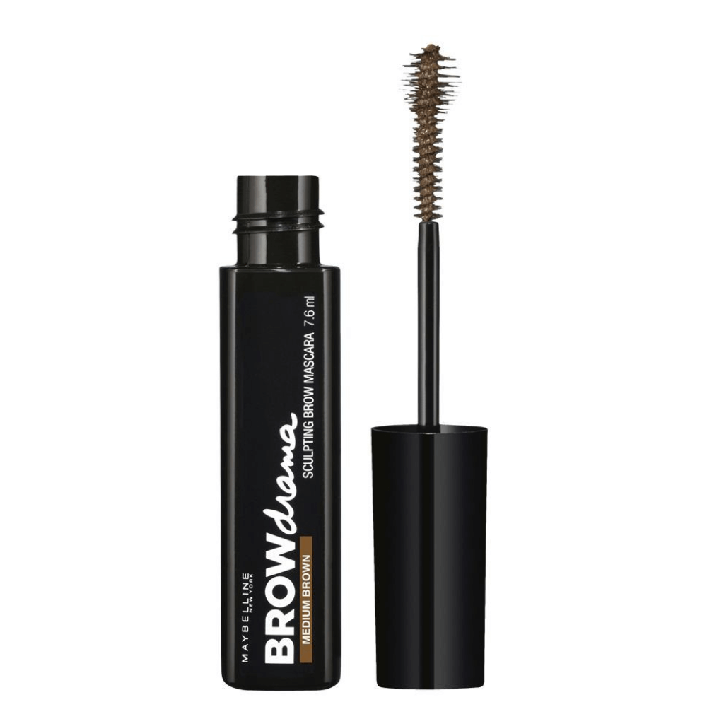 Maybelline New York Brow Drama Eye Studio Mascara Medium Brown 7.6ml