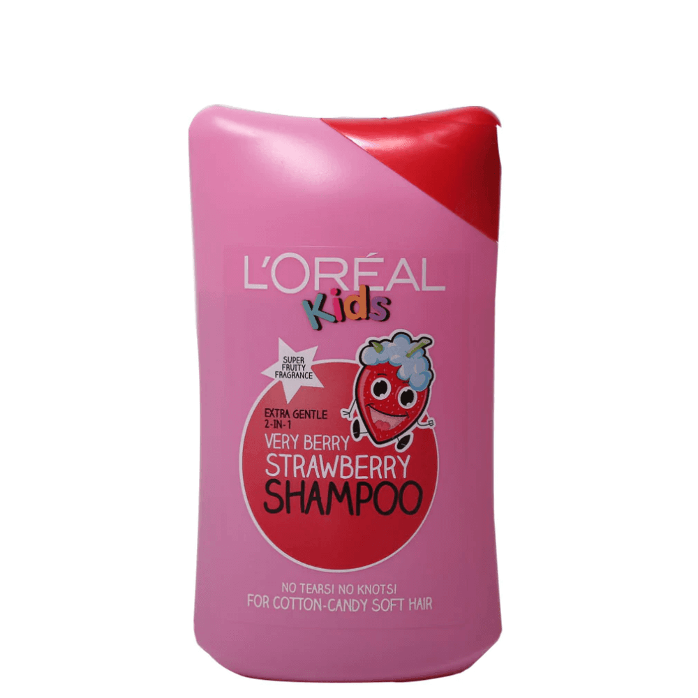 L'Oreal Paris Kids Extra Gentle 2-in-1 Very Berry Strawberry Shampoo 250ml