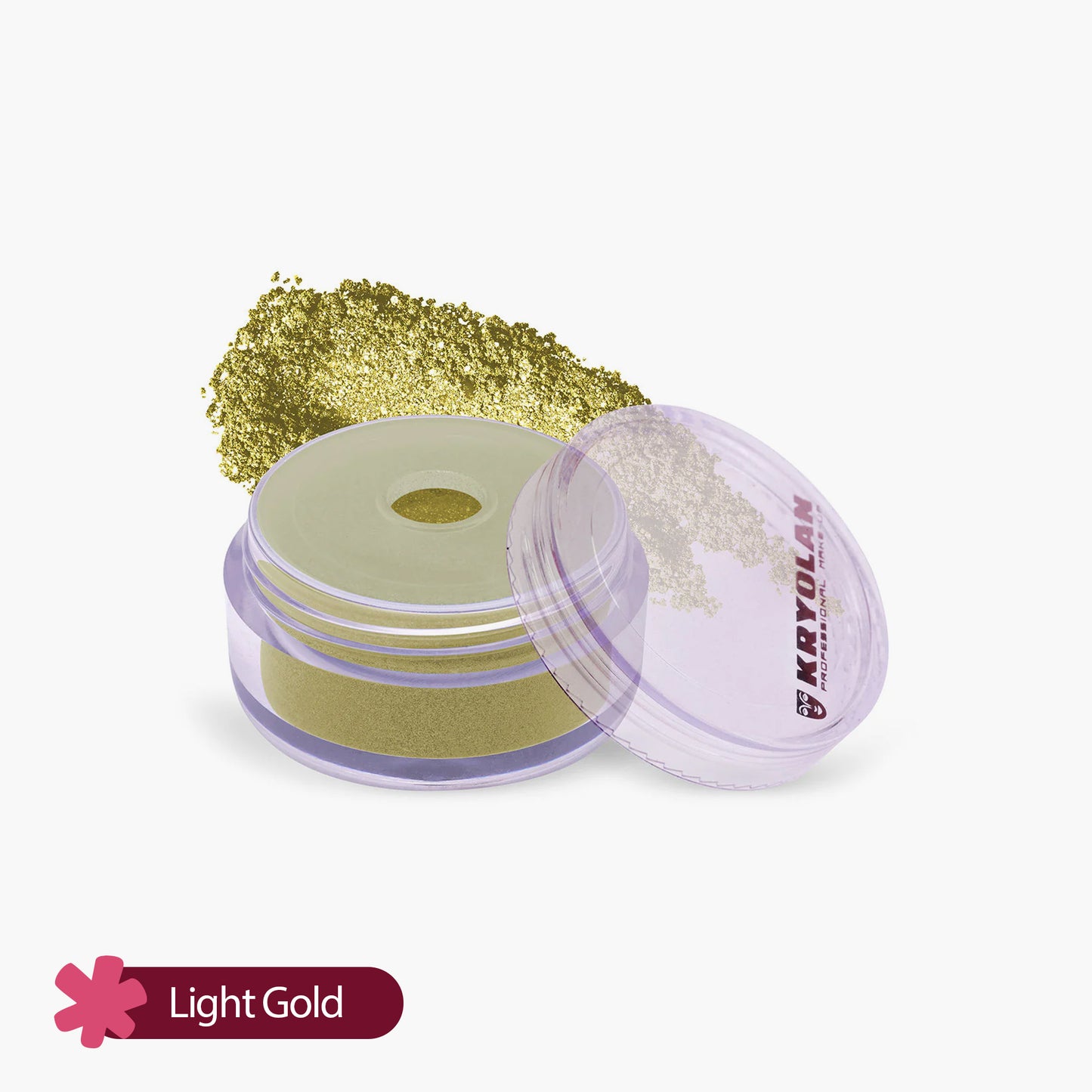 Kryolan Polyester Glimmer Light Gold 4gm