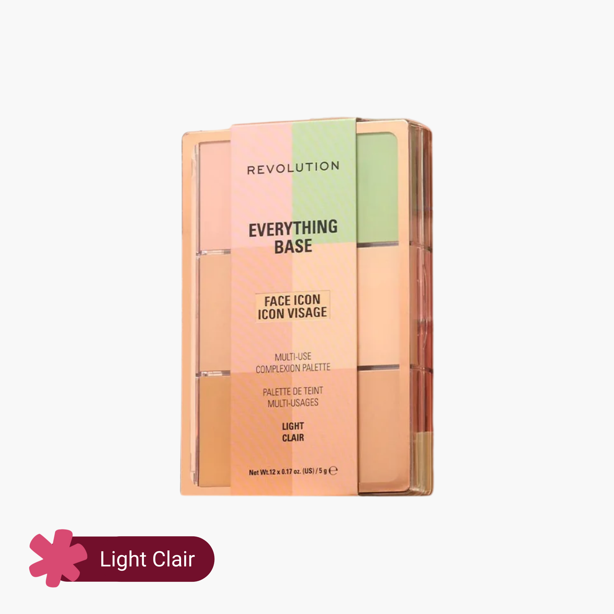 Revolution Everything Base Face Icon Multi Use Complexion Palette 5gm
