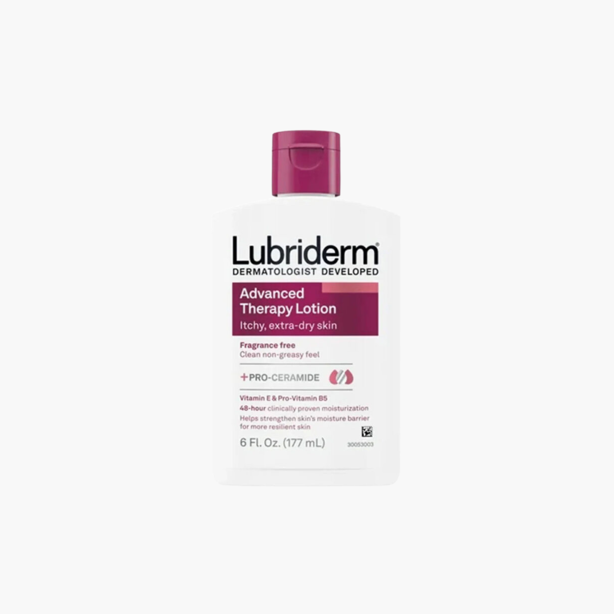 Lubriderm Advanced Therapy Lotion Fragrance-Free For Itchy, Extra-Dry Skin 177ml