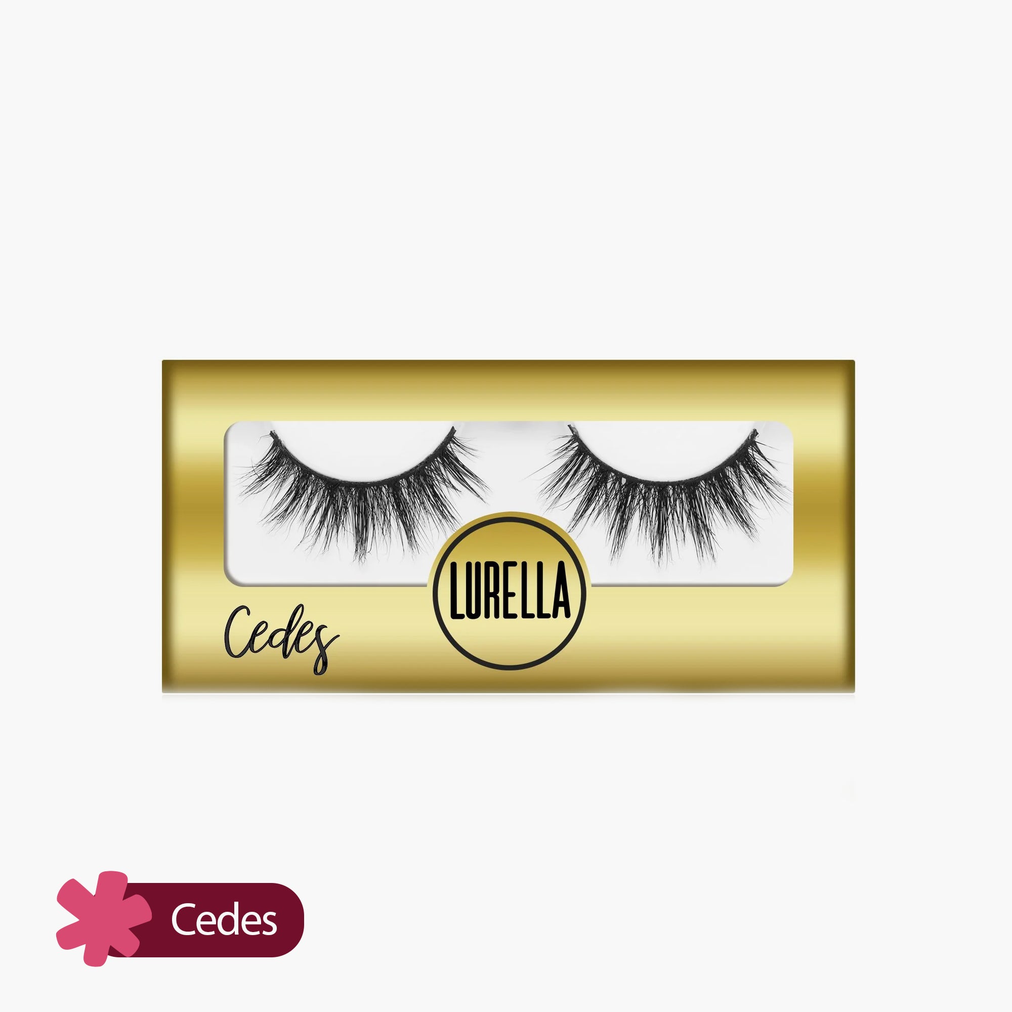 Lurella 3D Mink Eyelashes Cedes 1 Pair