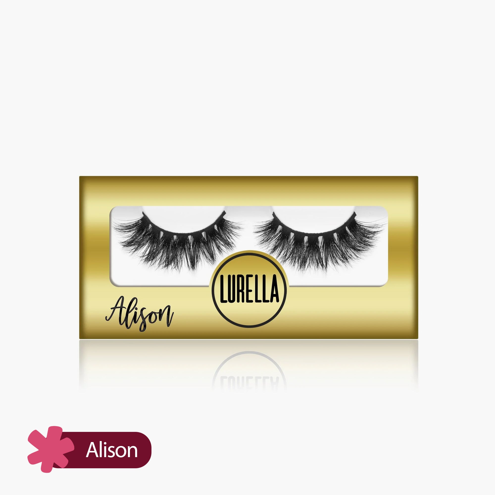 Lurella 3D Mink Eyelashes Alison 1 Pair