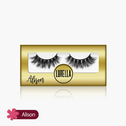 Lurella 3D Mink Eyelashes Alison 1 Piece