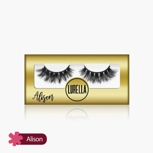 Lurella 3D Mink Eyelashes Alison 1 Piece