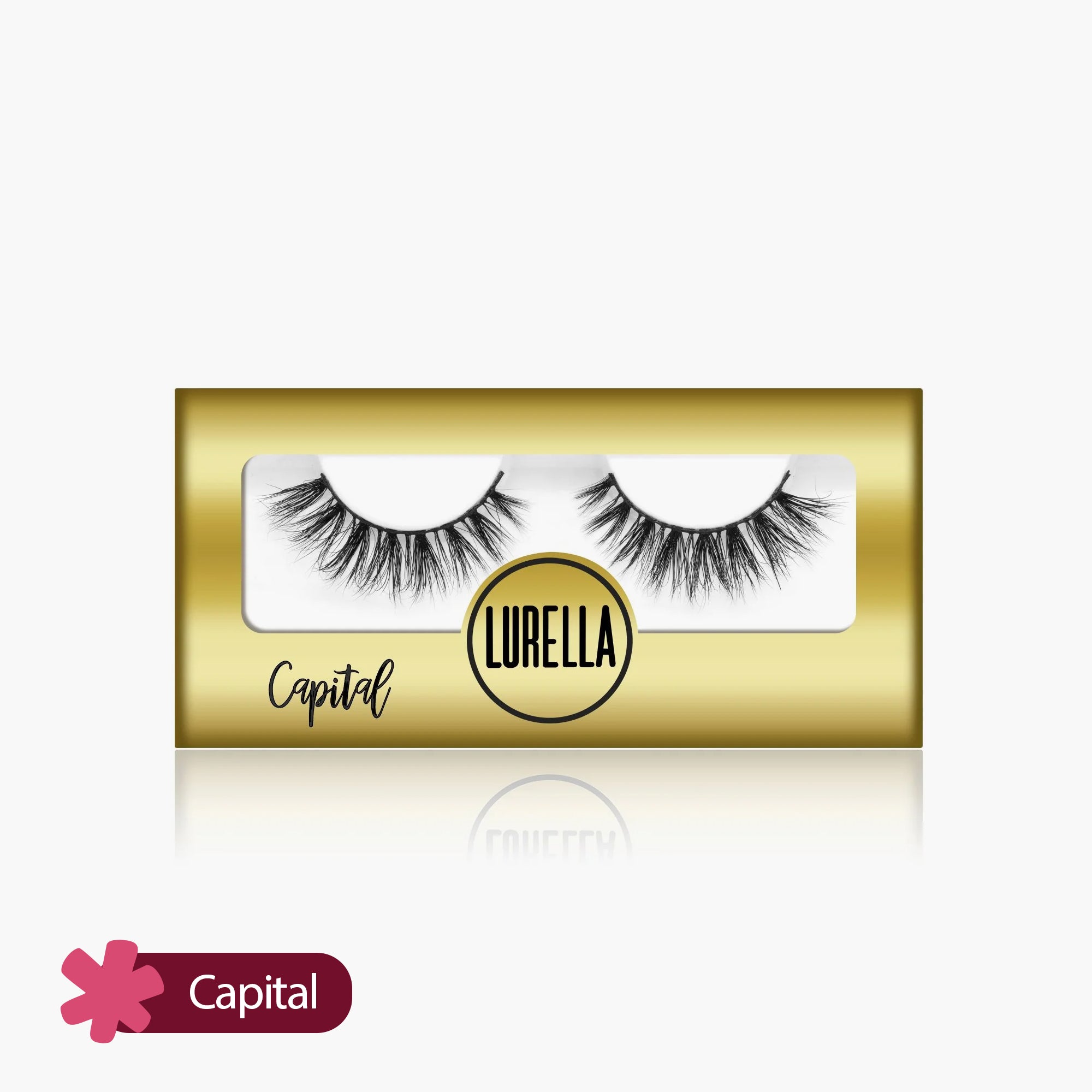 Lurella 3D Mink Eyelashes Capital 1 Pair