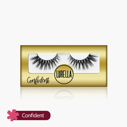 Lurella 3D Mink Eyelashes Confident 1 Piece