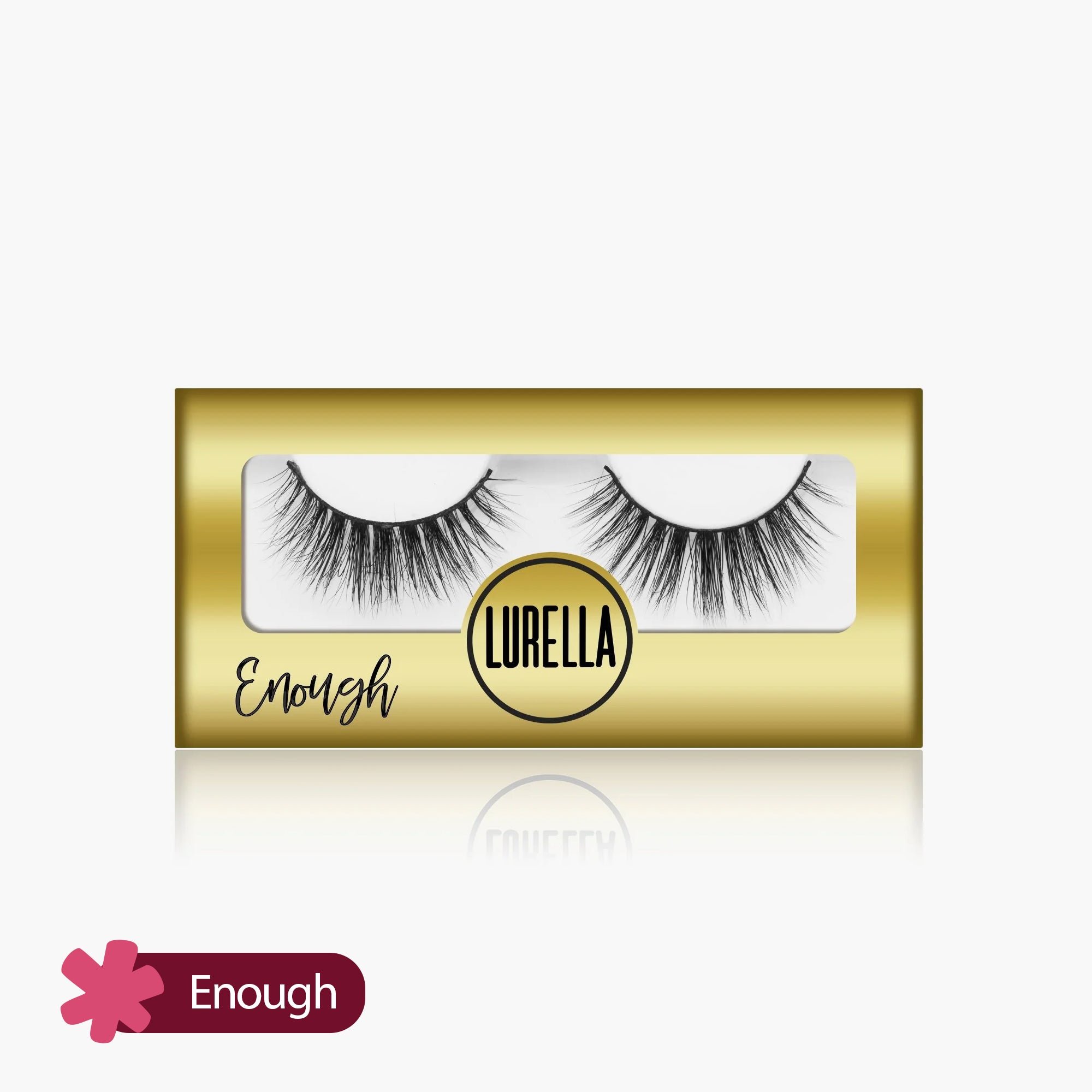 Lurella 3D Mink Eyelashes Enough 1 Pair